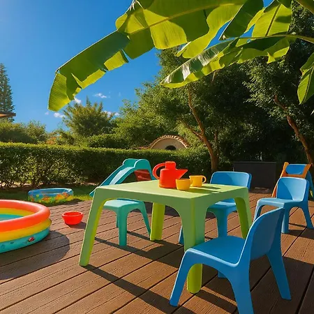 Small Paradise Private Pool, Jacuzzi, Bbq, Complete Privacy 伊利索斯